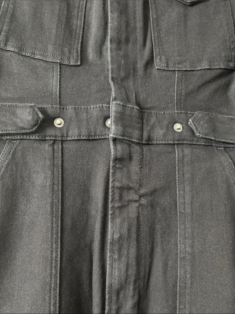 GOOD AMERICAN Utility Denim Jumpsuit - Picture 9 of 12